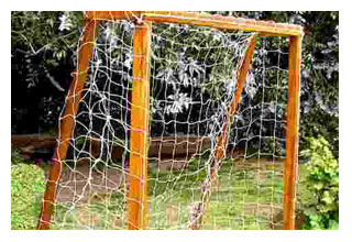 Juegos Infantiles en Madera - Juegos entrenamiento: Arco de Fútbol en madera