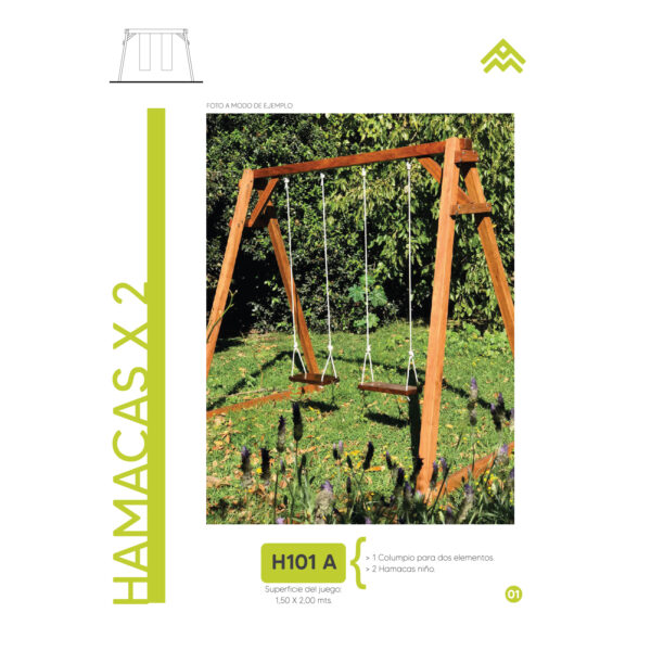H101 A | Hamacas x2